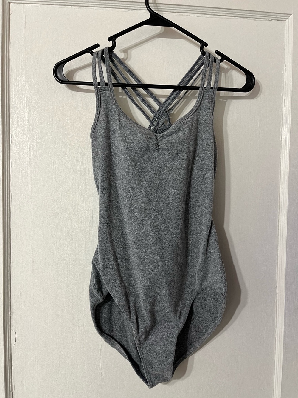 Ballet Leotard with Strappy Crisscross Back